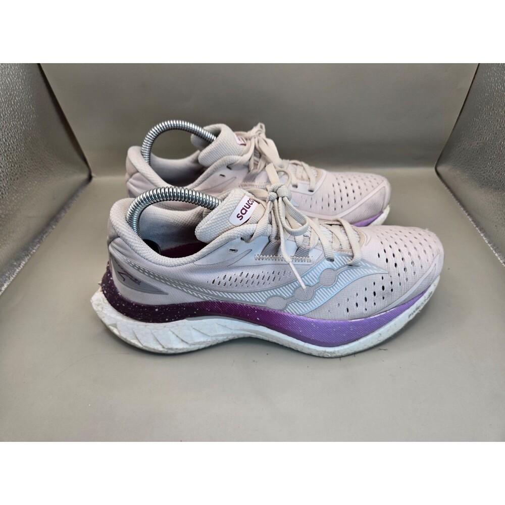 Saucony Endorphin Speed 4 Shoes Women's 8.5 Moon Plum Running Athletic Sneakers
